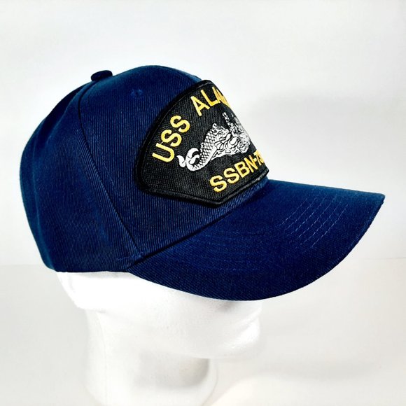 USS Alabama SSBN-731 Baseball Cap Hat Submarine Se - Picture 3 of 4